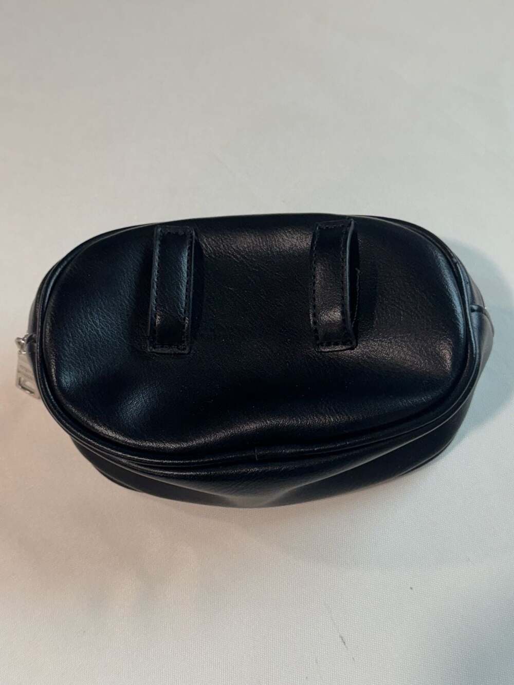 Steve Madden Black Monogram Belt Bag Detachable Fanny Pack Y2K Waist Bag - Picture 6 of 12